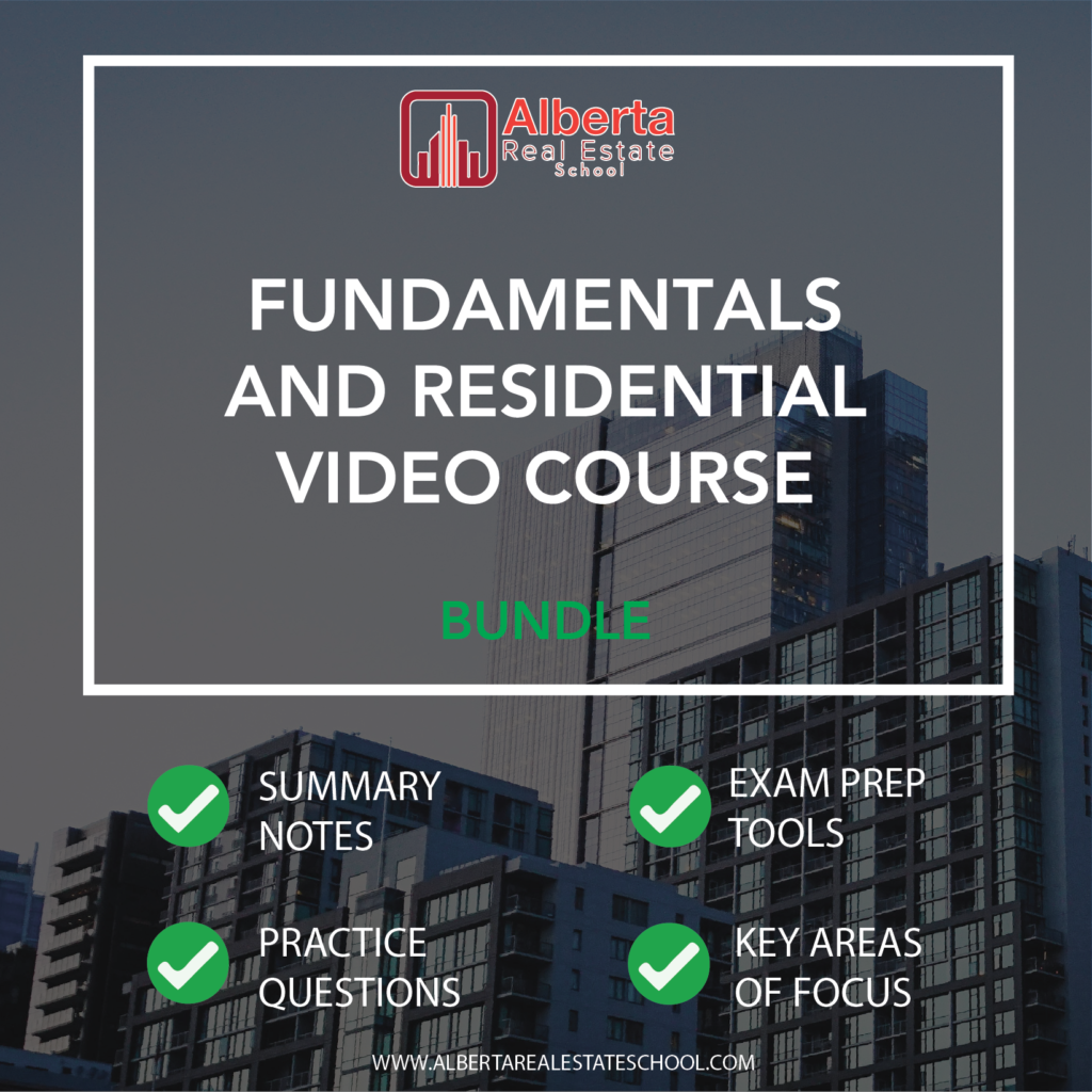 Fundamentals and Residential Real Estate course bundle RECA